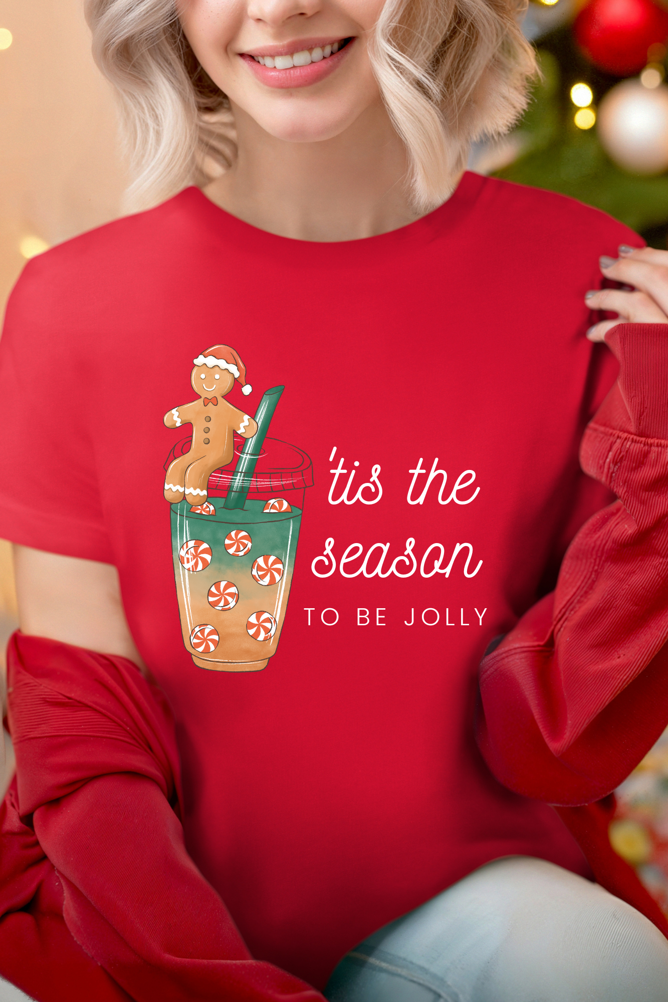 T-shirt - Tis the season to be jolly