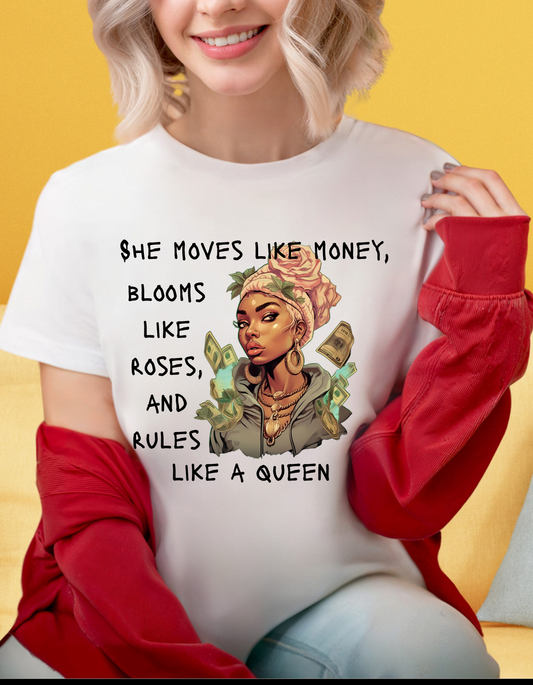 T-shirt - Like a queen