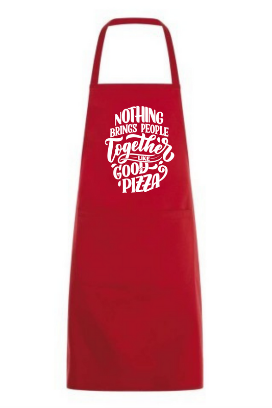 Köksförkläden- Nothing brings people together like good pizza