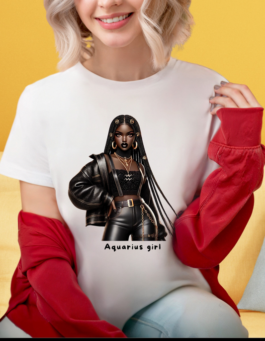 T-shirt - Aquarius girl