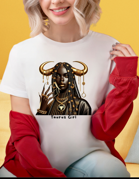 T-shirt - Taurus girl