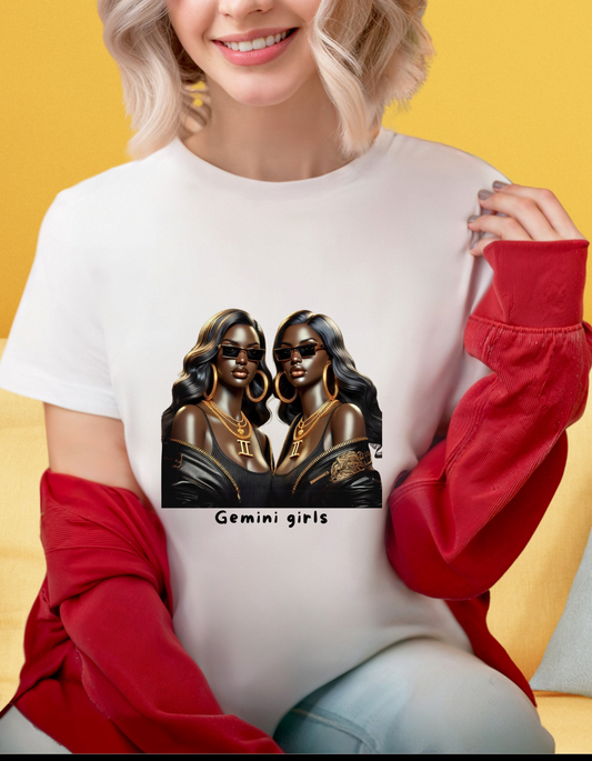 T-shirt - Gemini girls