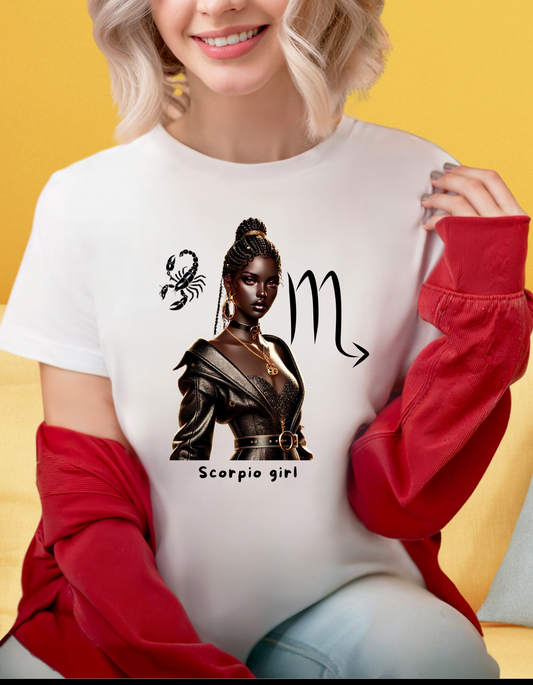 T-shirt - Scorpio girl