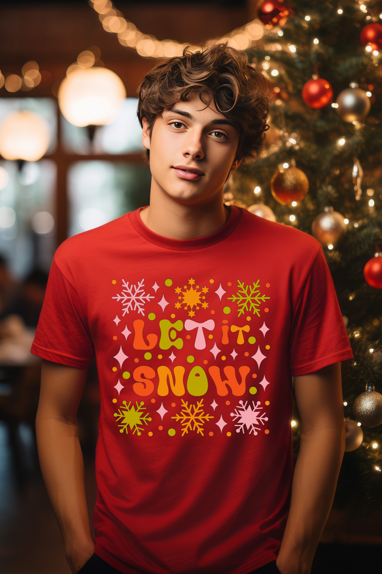 T-shirt - Let it snow