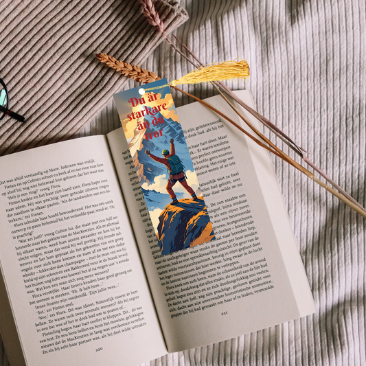 Bookmark - Du är starkare än du tror