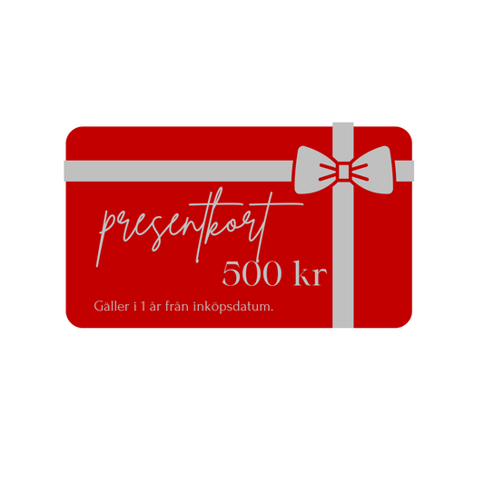 Presentkort - Silver