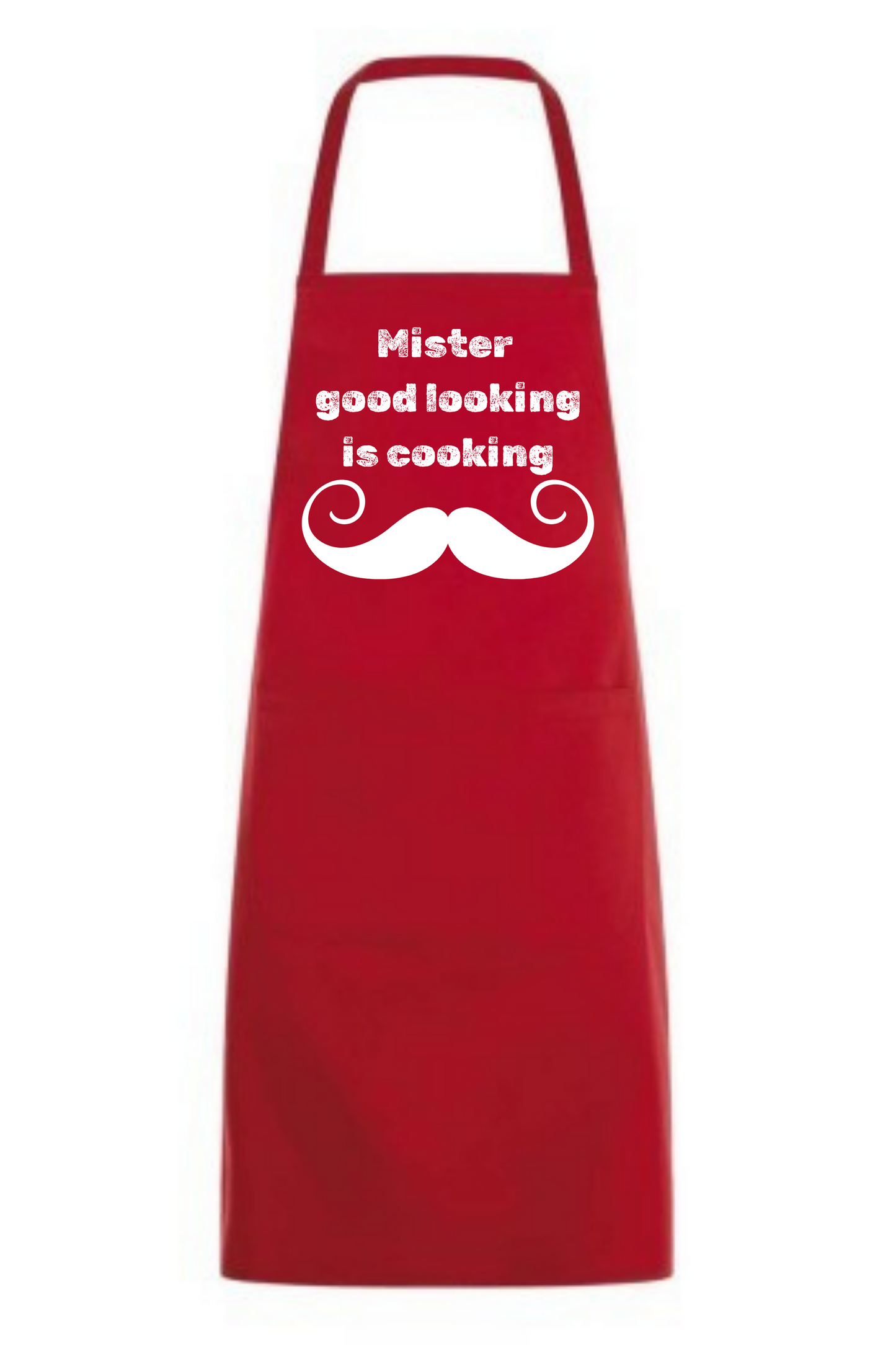 Köksförkläden- Mister good looking is cooking