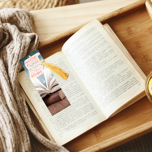 Bookmark - Adventure awaits between the pages