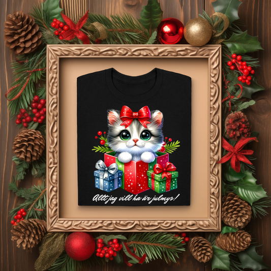 T-shirt - Allt jag vill ha är julmys!