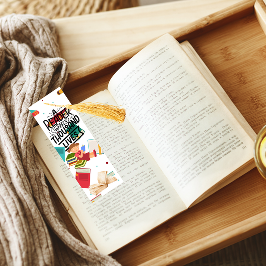 Bookmark - A reader has a thousand lives