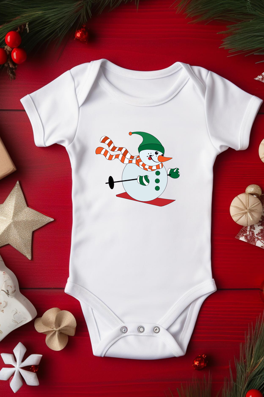 Babybody - Skiing Snowman