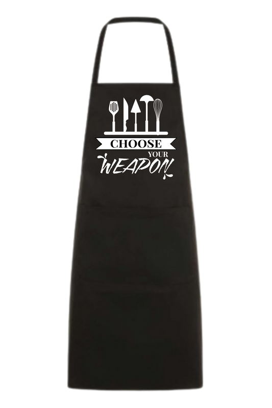 Köksförkläden- Choose yur weapon