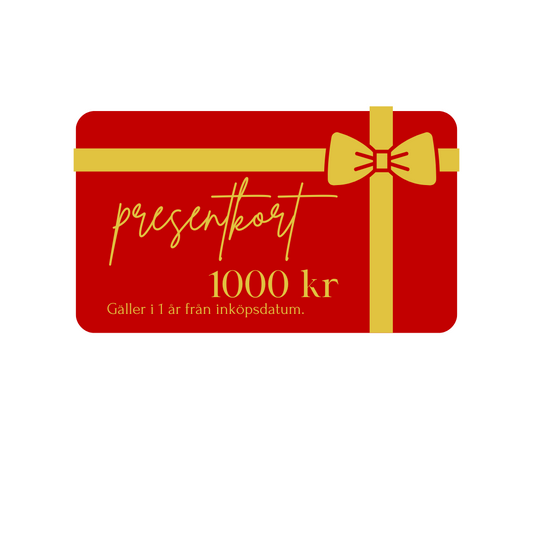 Presentkort - Gold