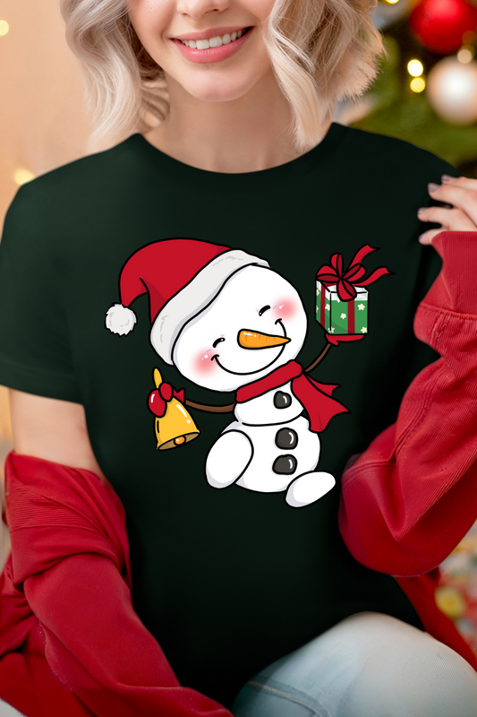 T-shirt -  Snowman