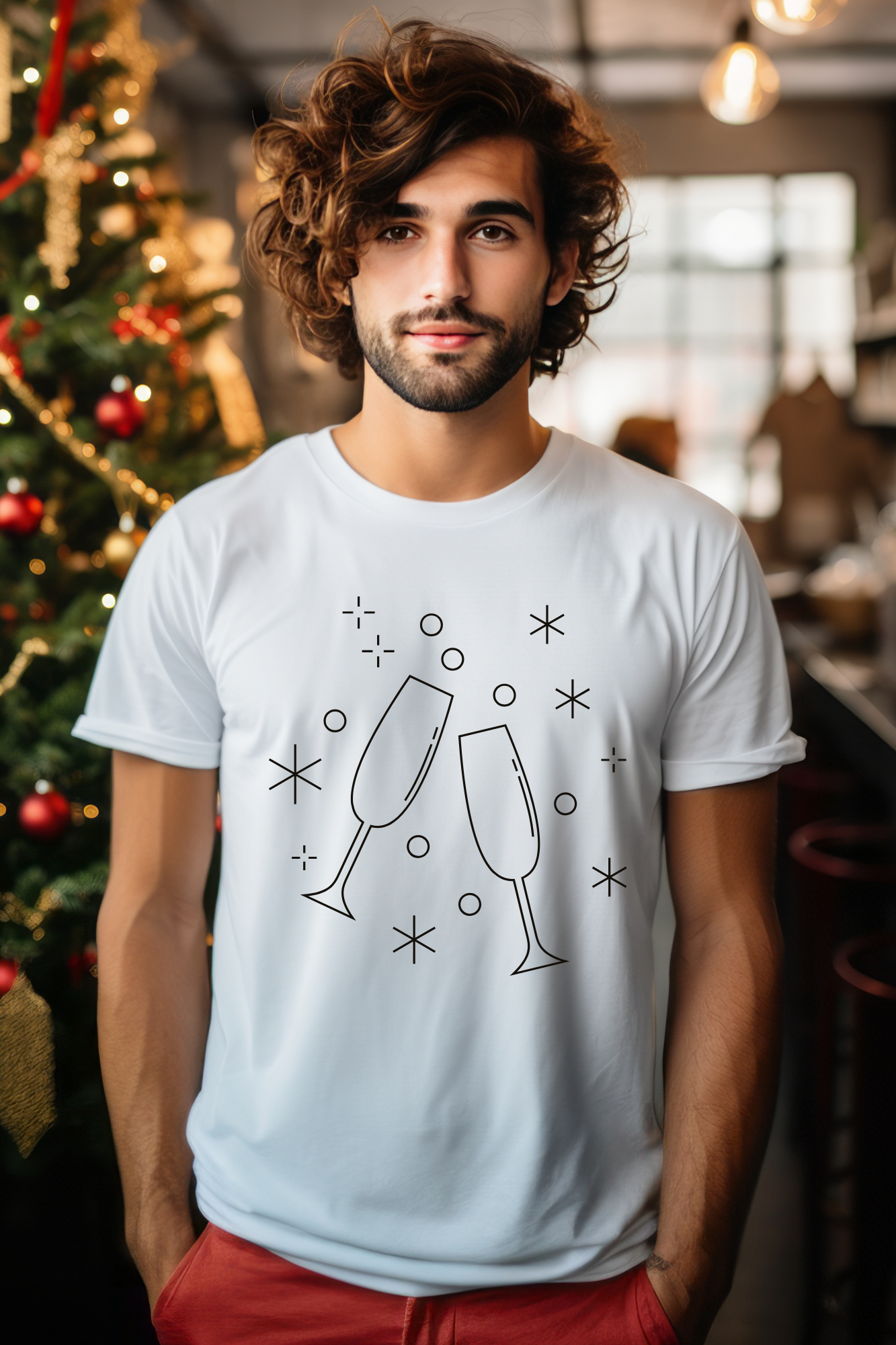 T-shirt - Bubblande Jul