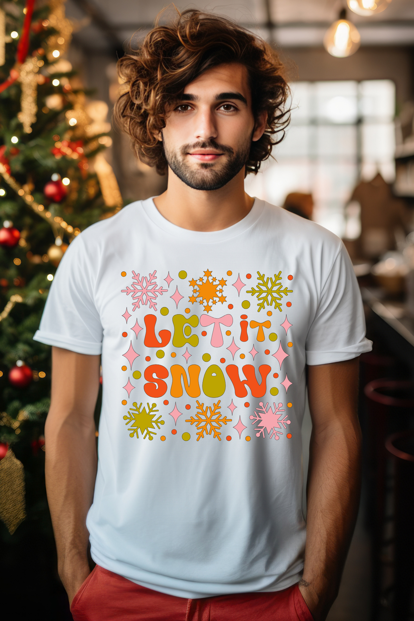T-shirt - Let it snow