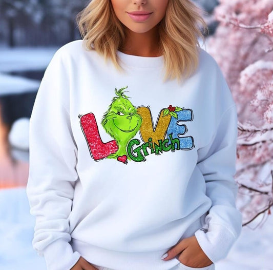 Swetshirt - Love grinch