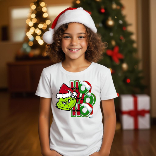 T-shirt - Ho Ho Ho grinch
