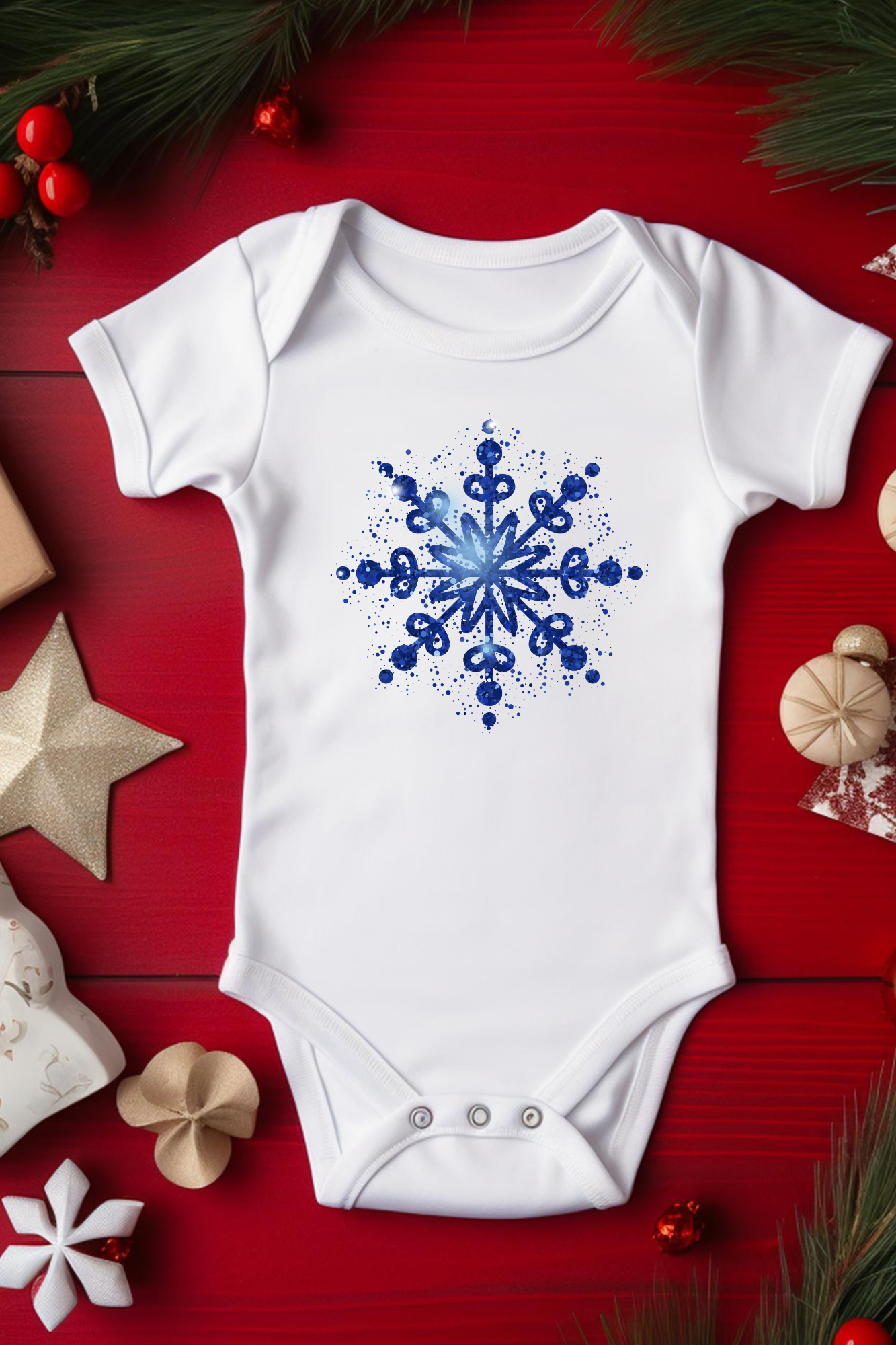 Babybody -  Blue Snowflake