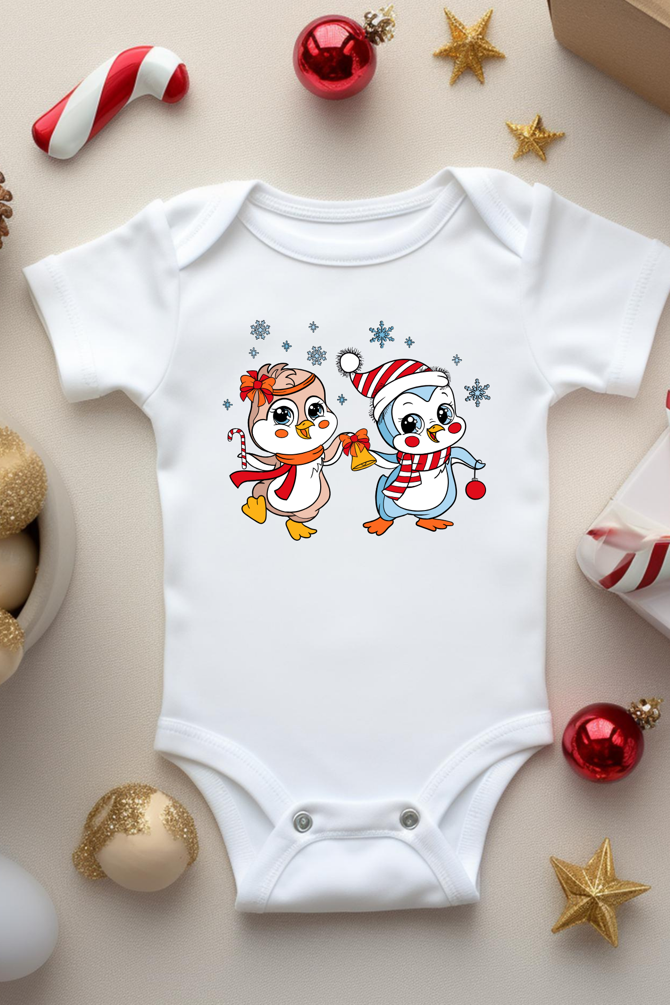 Babybody -  Festive Penguins