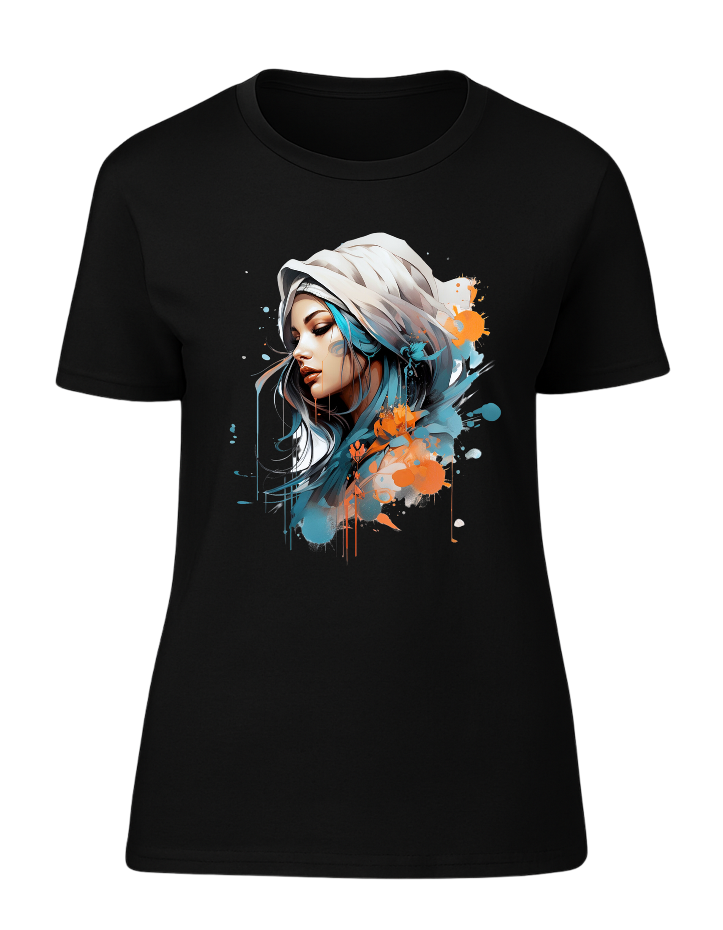 T-shirt - Colourful girl
