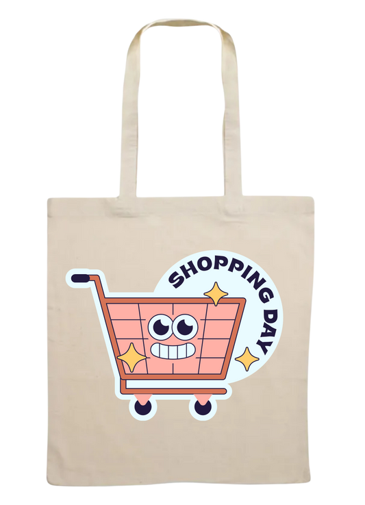 Tygkasse- Shopping day