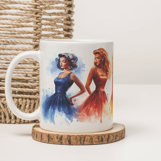 Mug - Retro girls