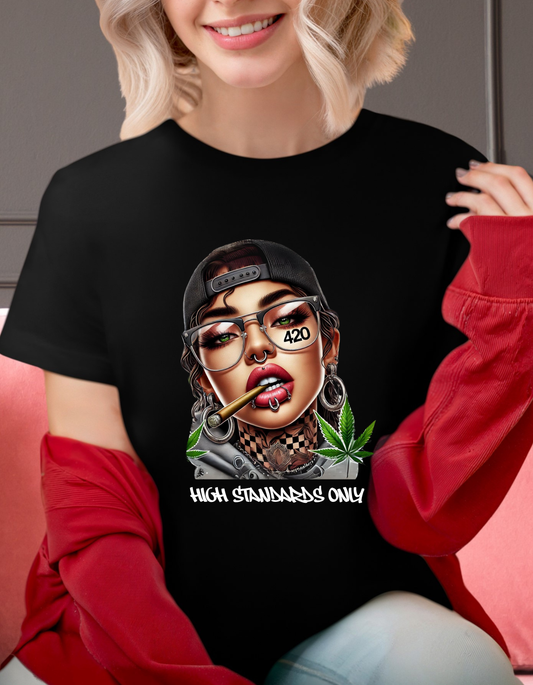 T-shirt - High standards only