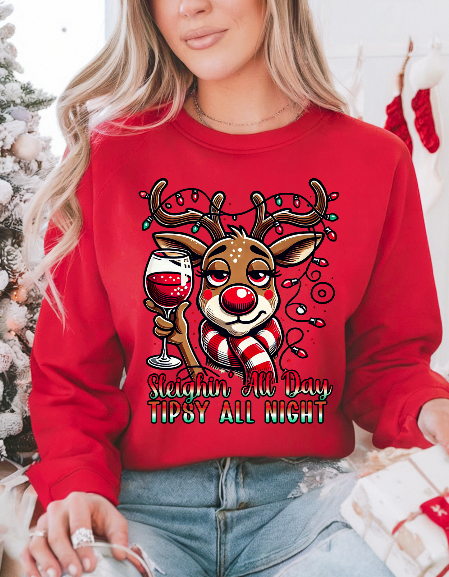 Swetshirt - Tipsy all night