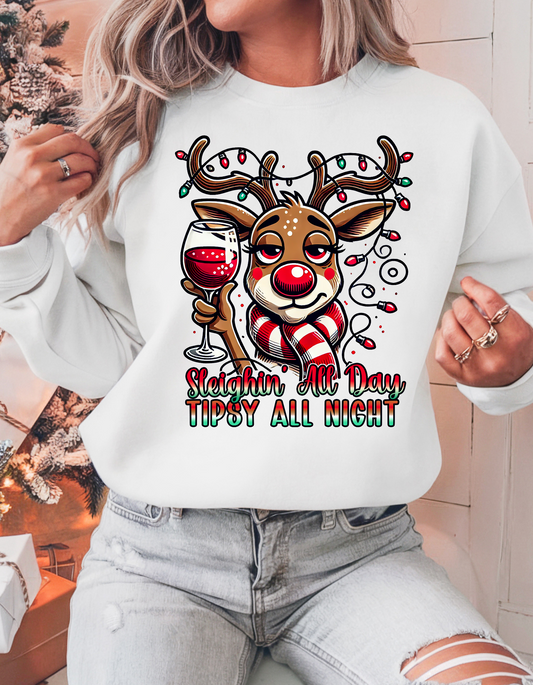 Swetshirt - Tipsy all night